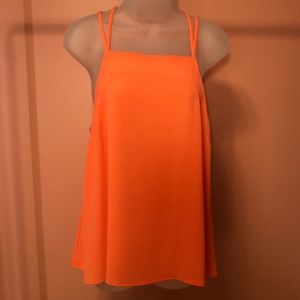 Francesca’s Orange Tank Size Medium